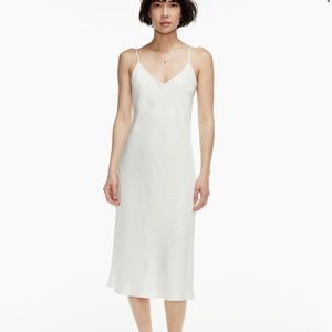 Aritzia Wilfred Only Slip Maxi Dress